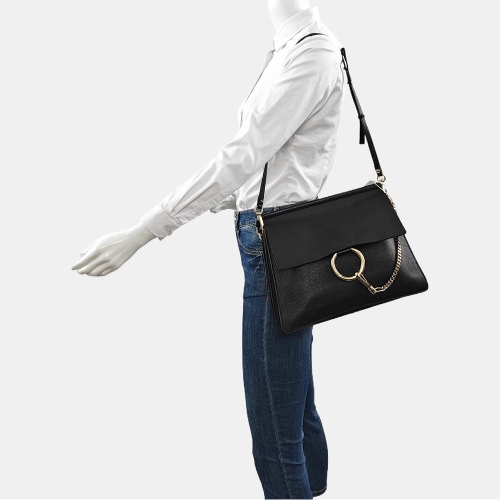 Chloe leather Faye handbag
